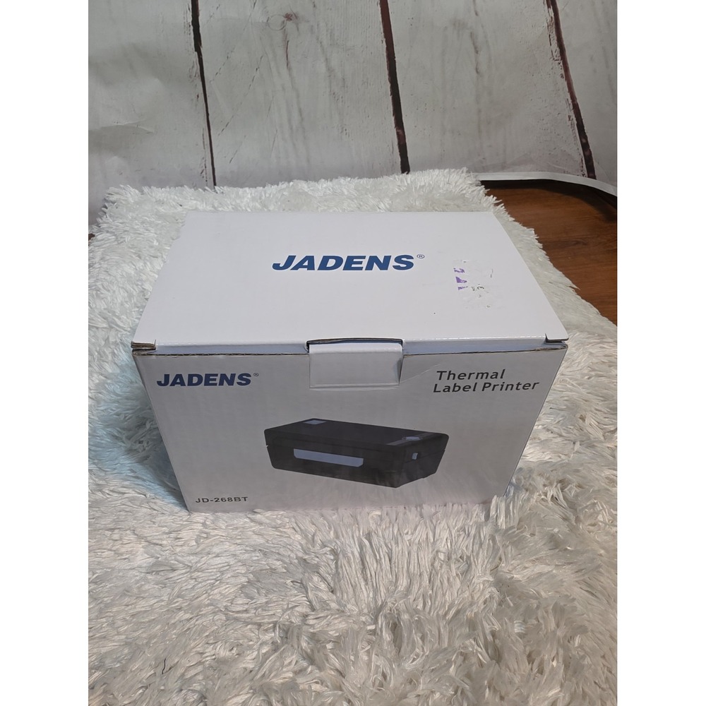 Jadens Bluetooth Thernal Shopping Label Printer Black JD-268BT BRAND new